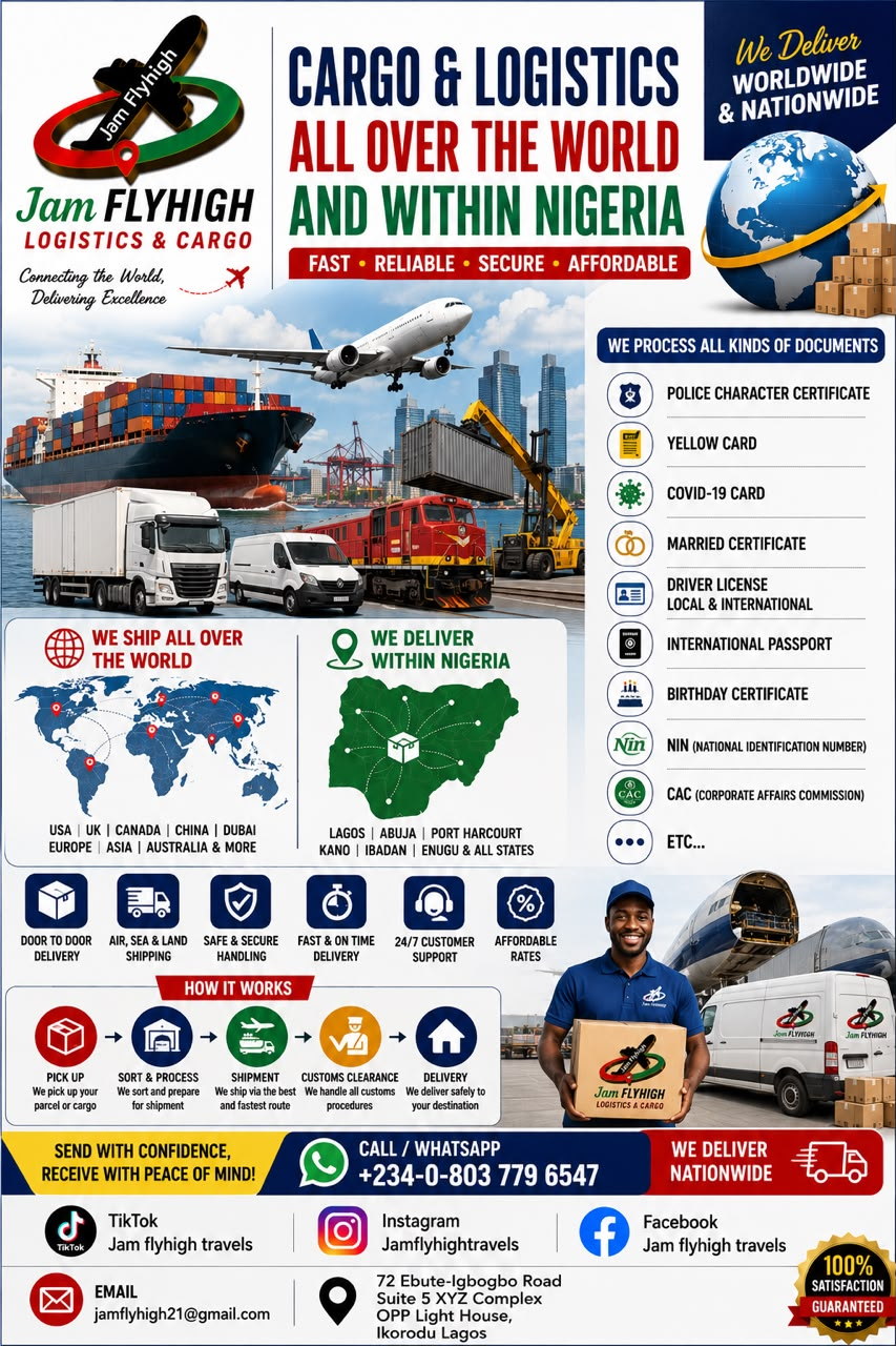 Cargo and logistics service